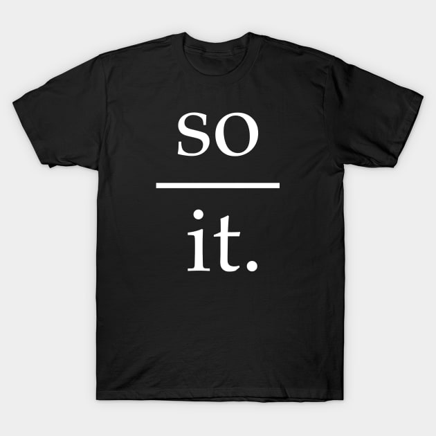 T shirt over it 2025